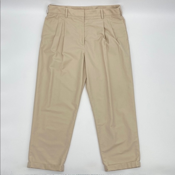 TWP Pants - TWP Size Womens 12 Tan Office Ankle Pants